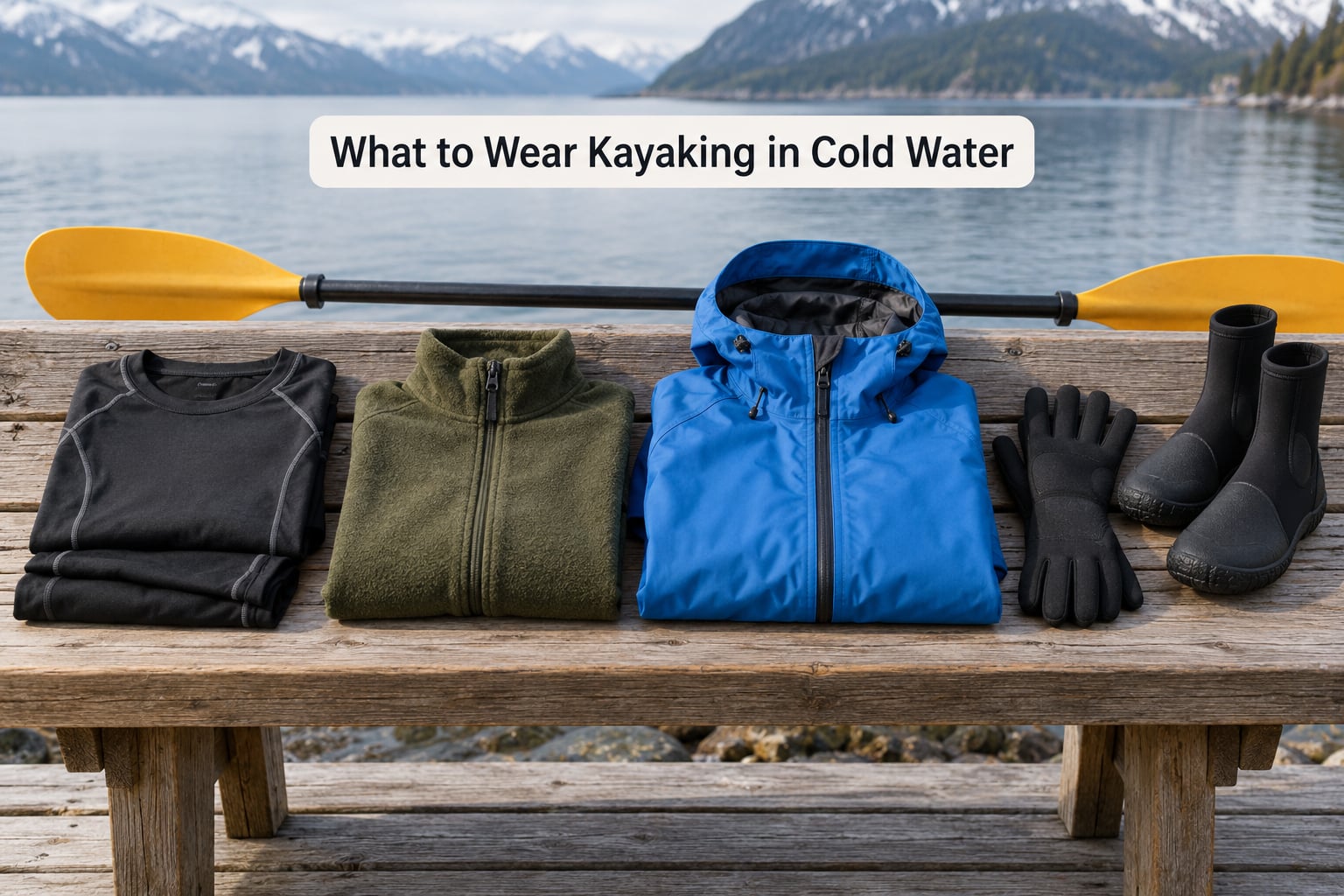 What to Wear Kayaking in Cold Water