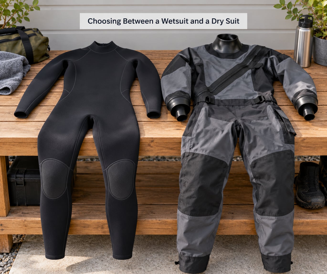 Choosing Between a Wetsuit and a Dry Suit