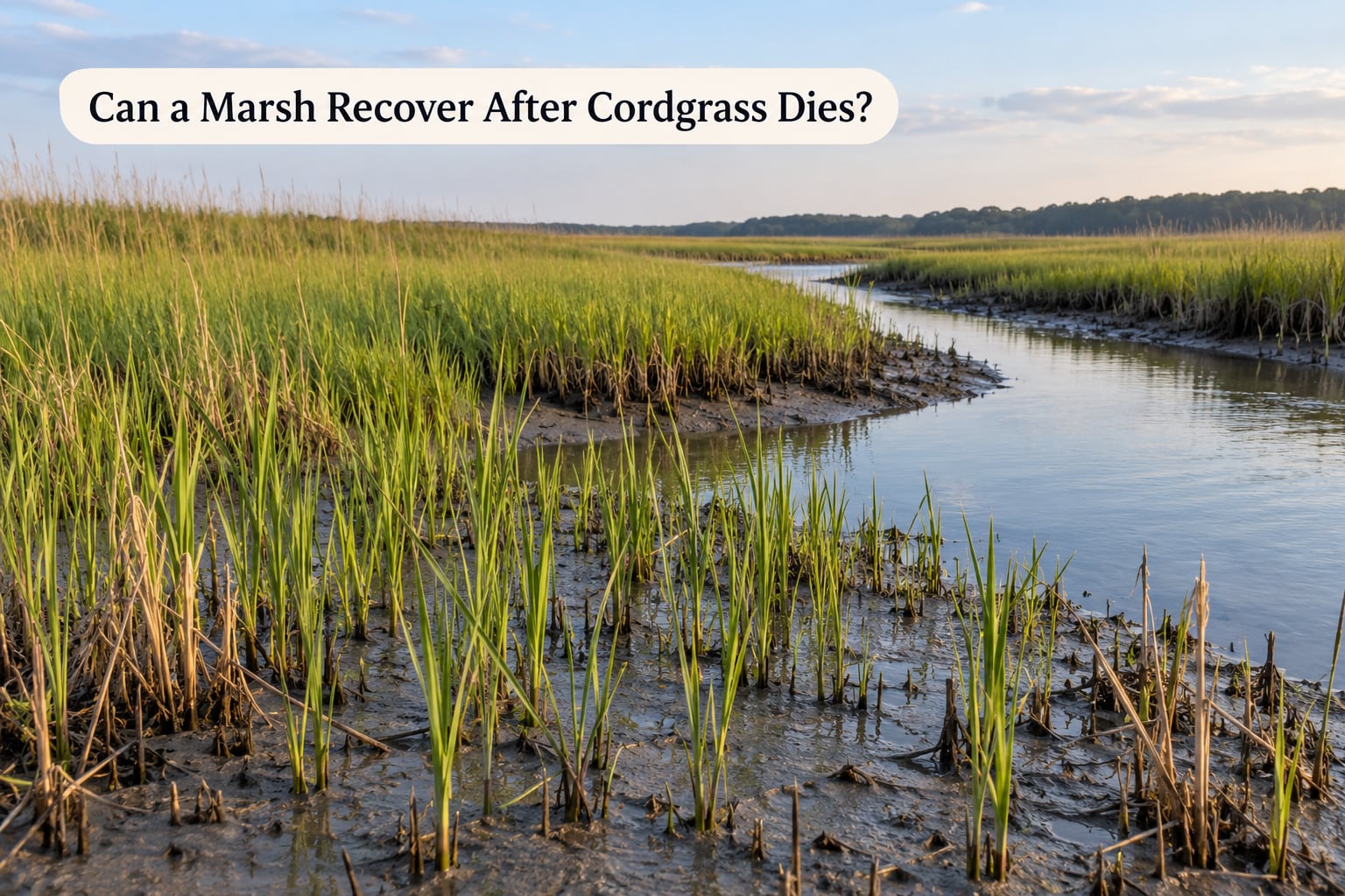 Can a Marsh Recover After Cordgrass Dies?
