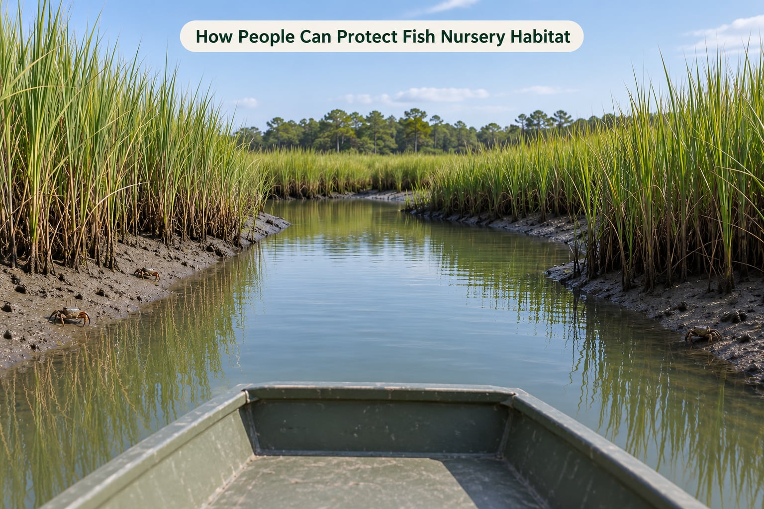 How People Can Protect Fish Nursery Habitat
